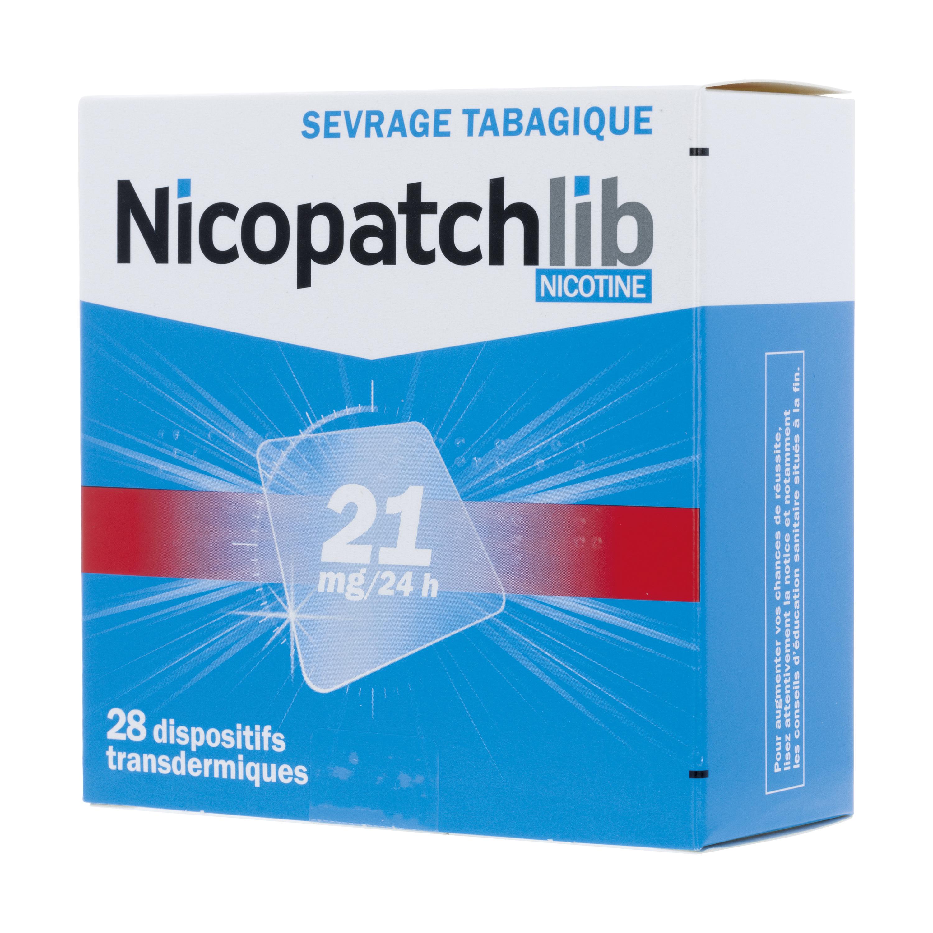 Photo de conditionnement <span class='vidalbox-gamme-product'>(NICOPATCHLIB 21 mg/24 h disp transderm)</span>