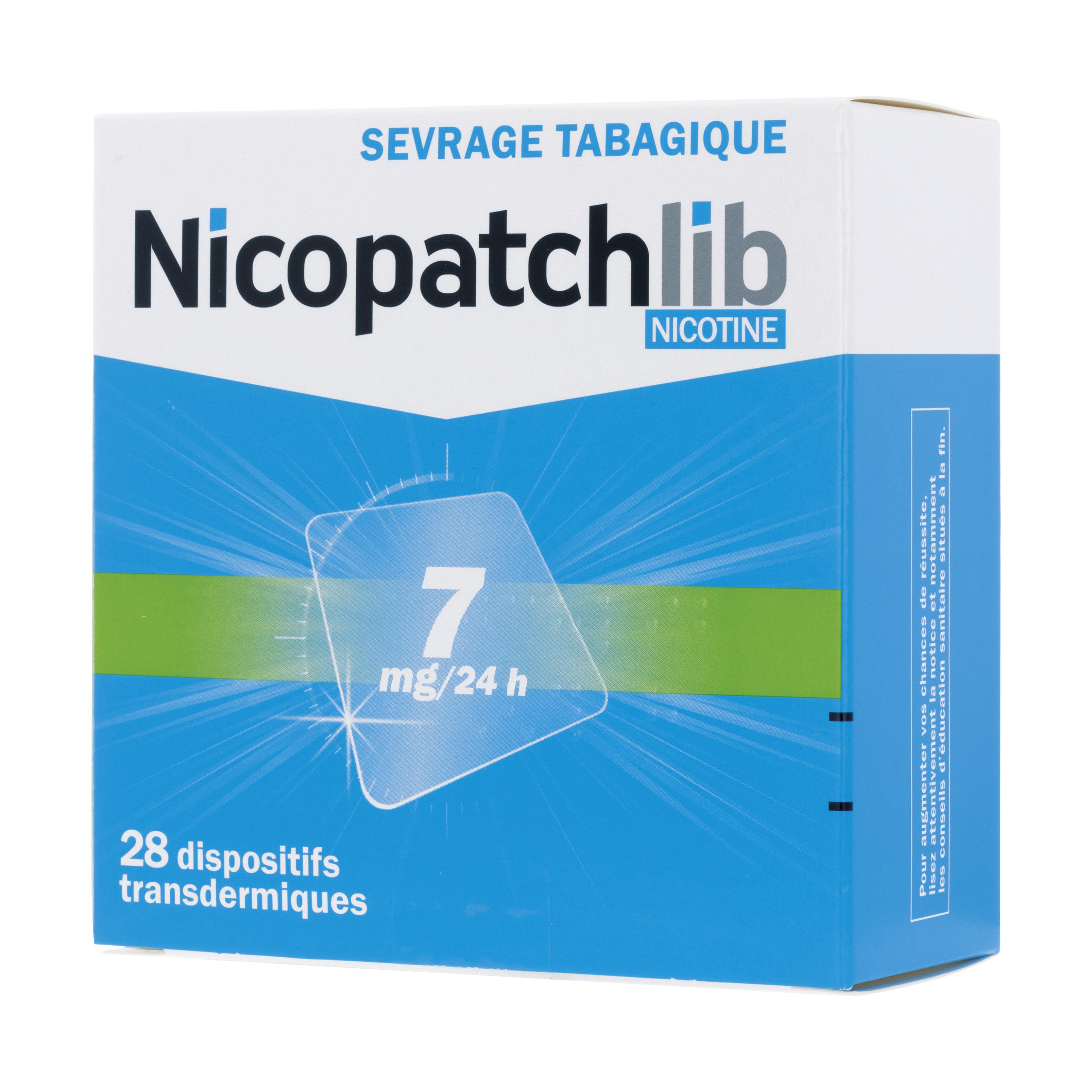 Photo de conditionnement <span class='vidalbox-gamme-product'>(NICOPATCHLIB 7 mg/24 h disp transderm)</span>