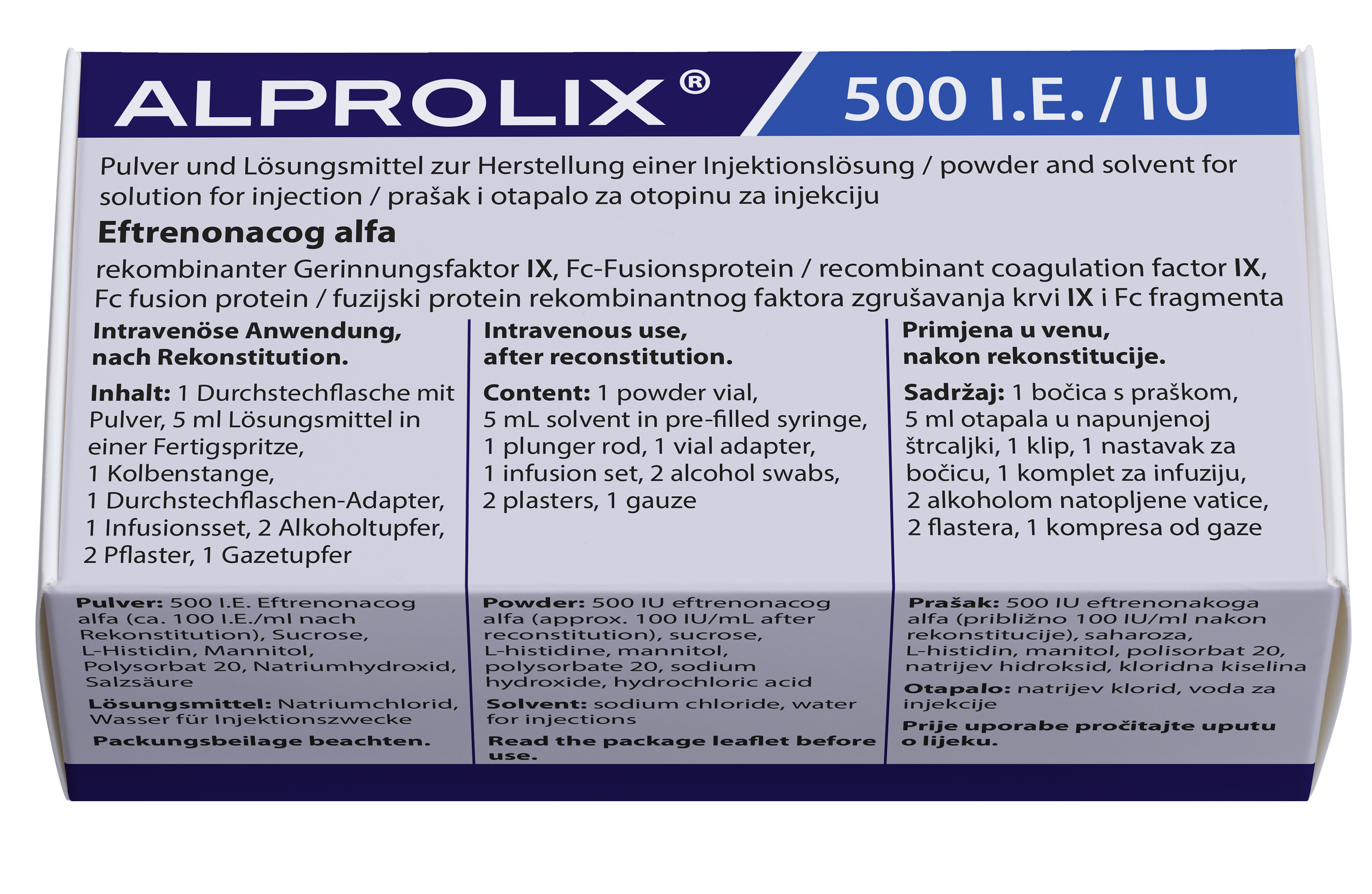 Photo de conditionnement <span class='vidalbox-gamme-product'>(ALPROLIX 500 UI pdre/solv p sol inj)</span>