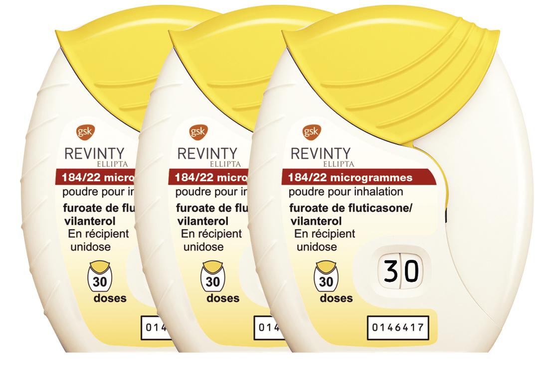 Photo de conditionnement <span class='vidalbox-gamme-product'>(REVINTY ELLIPTA 184 µg/22 µg pdre p inhal en récipient unidose)</span>