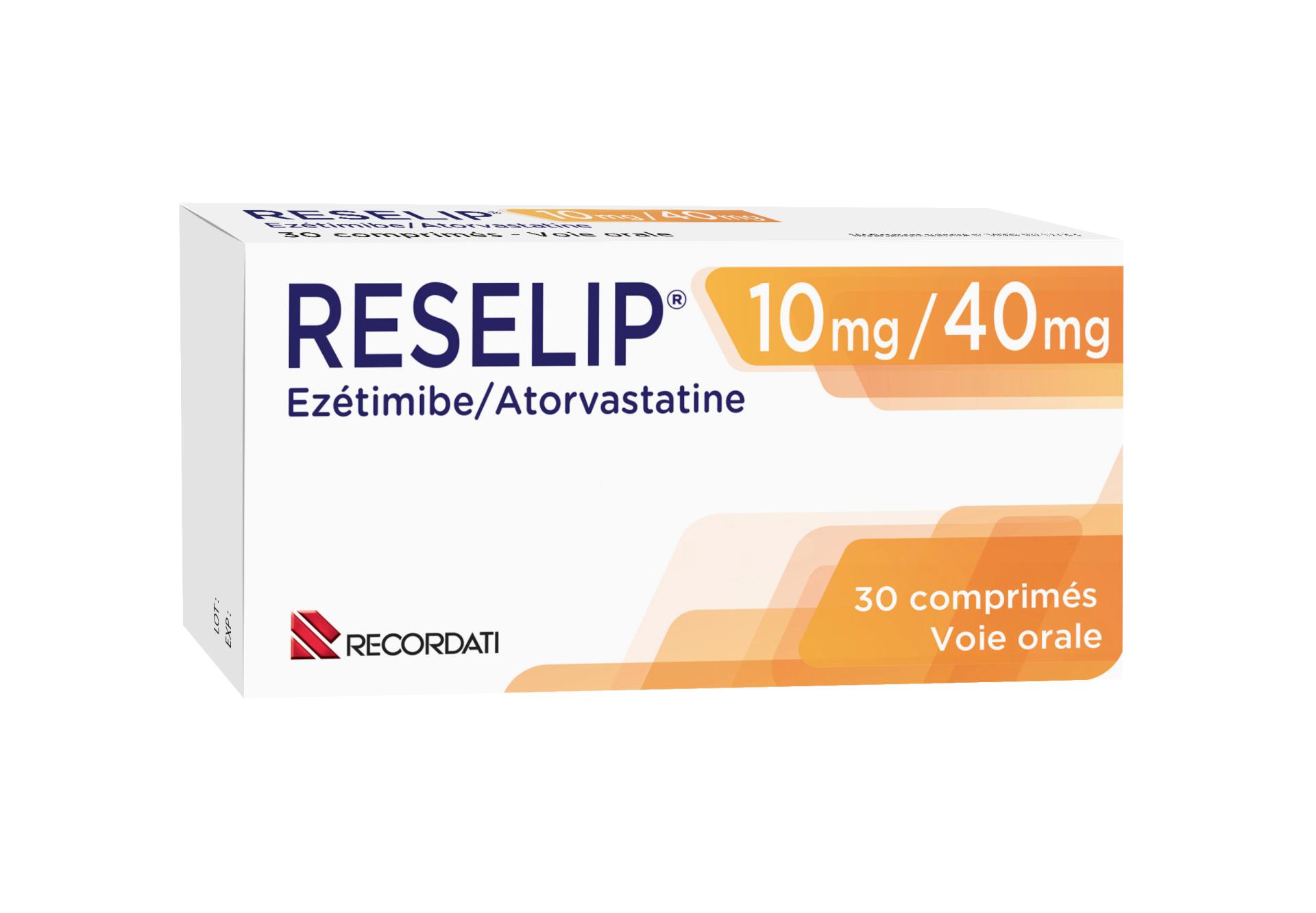 Photo de conditionnement <span class='vidalbox-gamme-product'>(RESELIP 10 mg/40 mg cp)</span>