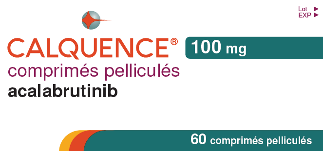 Photo de conditionnement <span class='vidalbox-gamme-product'>(CALQUENCE 100 mg cp pellic)</span>