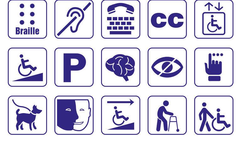 Pour les handicaps visibles et non visibles.