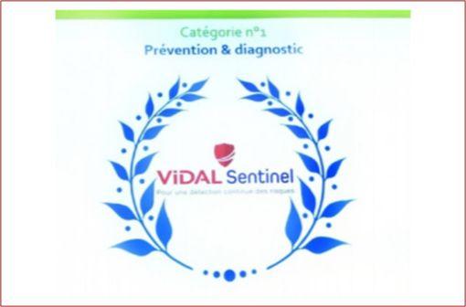 Le trophée Prévention et Diagnostic a été attribué à VIDAL pour son projet Sentinel qui vise à améliorer et à sécuriser la prise en charge médicamenteuse.